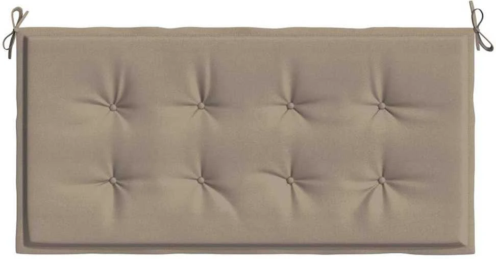 Sodo suoliuko pagalvėlė, taupe spalvos, 120x50x3cm, audinys