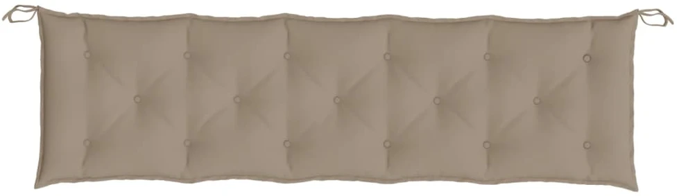 Sodo suoliuko pagalvėlė, taupe spalvos, 180x50x7cm, audinys