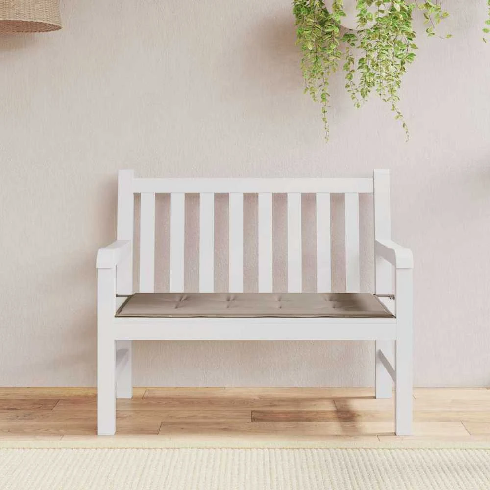 Sodo suoliuko pagalvėlė, taupe spalvos, 120x50x3cm, audinys