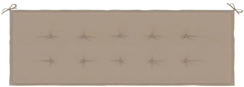 Sodo suoliuko pagalvėlė, taupe spalvos, 150x50x3cm, audinys