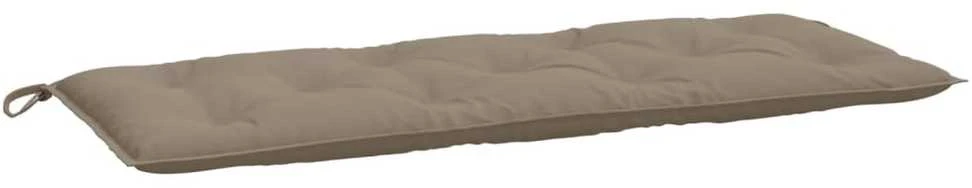 Sodo suoliuko pagalvėlė, taupe spalvos, 120x50x7cm, audinys
