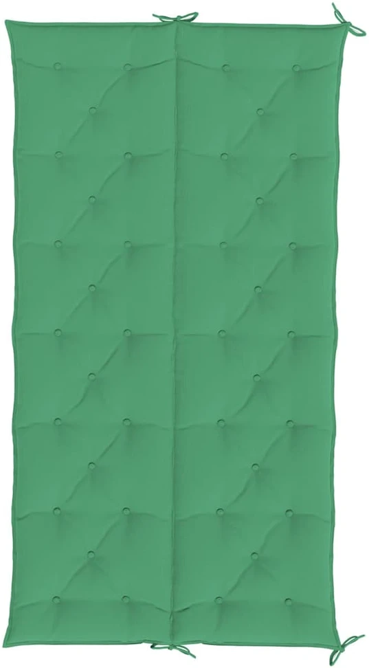 Sodo suoliuko pagalvėlė, žalia, 200x(50+50)x7cm, audinys