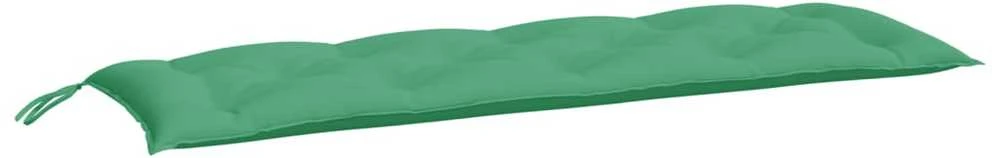 Sodo suoliuko pagalvėlė, žalios spalvos, 150x50x7cm, audinys