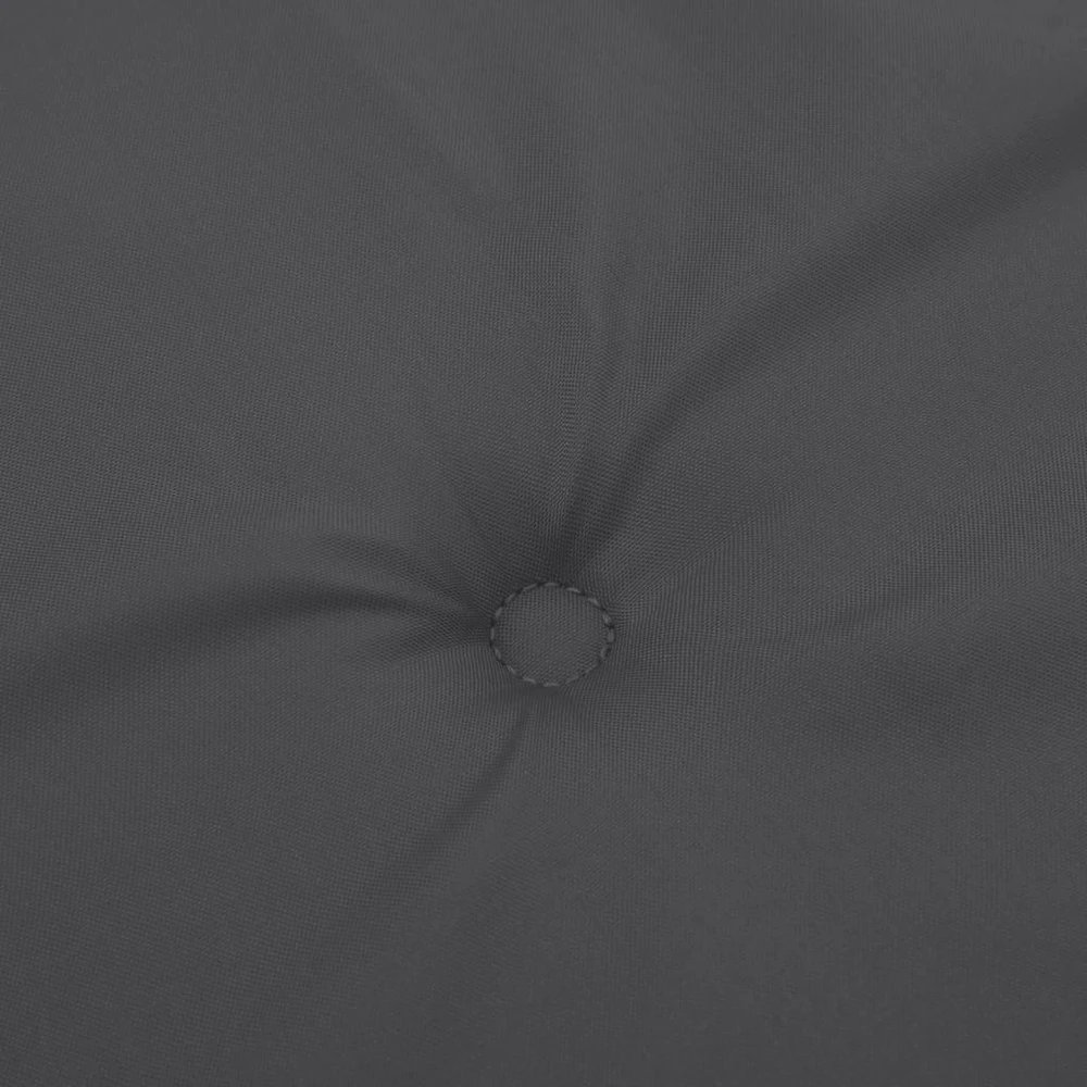 Sodo suoliuko pagalvėlės, 2vnt., antracito, 180x50x7cm, audinys