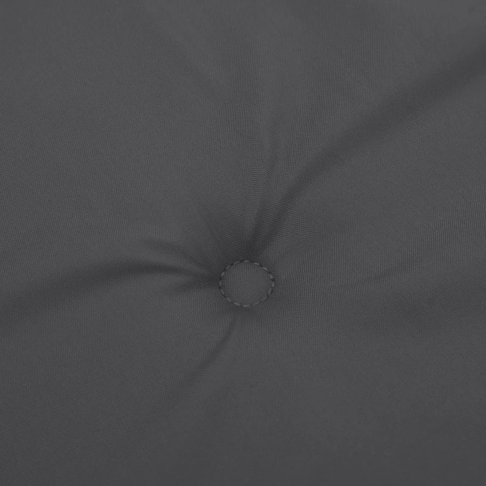 Sodo suoliuko pagalvėlės, 2vnt., antracito, 150x50x7cm, audinys