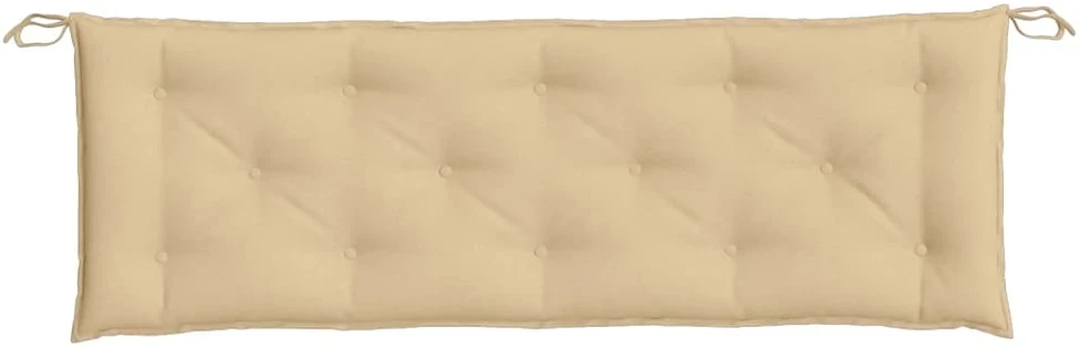 Sodo suoliuko pagalvėlės, 2vnt., smėlio, 150x50x7cm, audinys