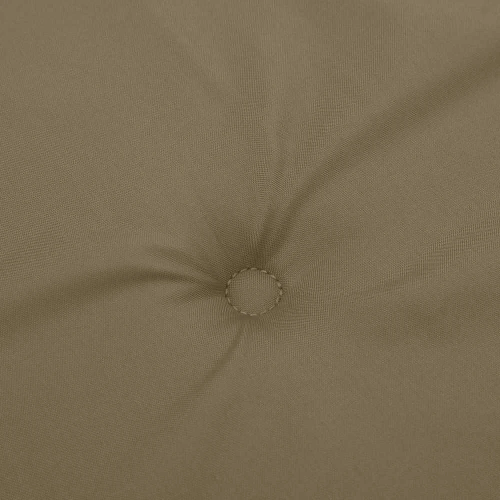 Sodo suoliuko pagalvėlės, 2vnt., taupe, 180x50x7cm, audinys