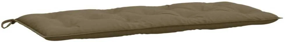 Sodo suoliuko pagalvėlės, 2vnt., taupe, 120x50x7cm, audinys