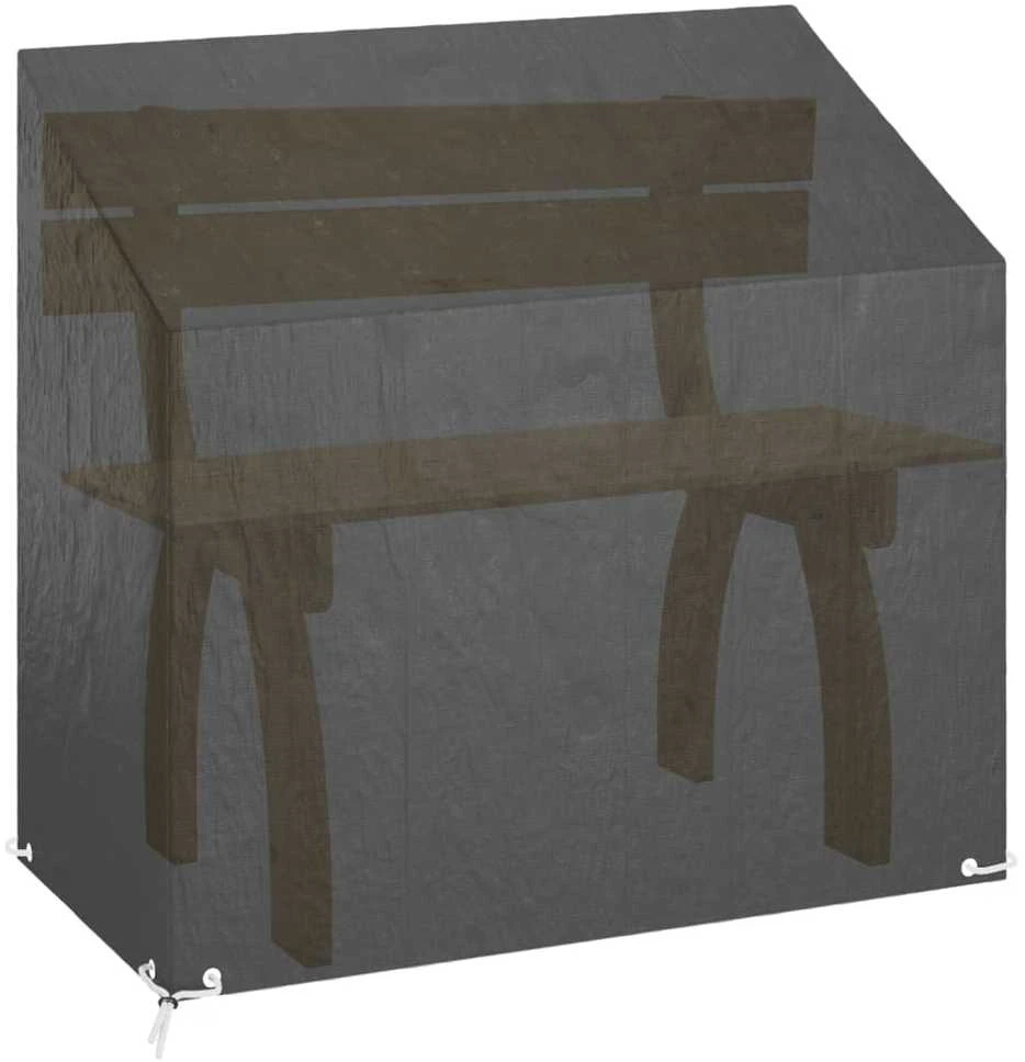 Sodo suoliuko uždangalas, 2vnt., 130x70x70/88cm, polietilenas