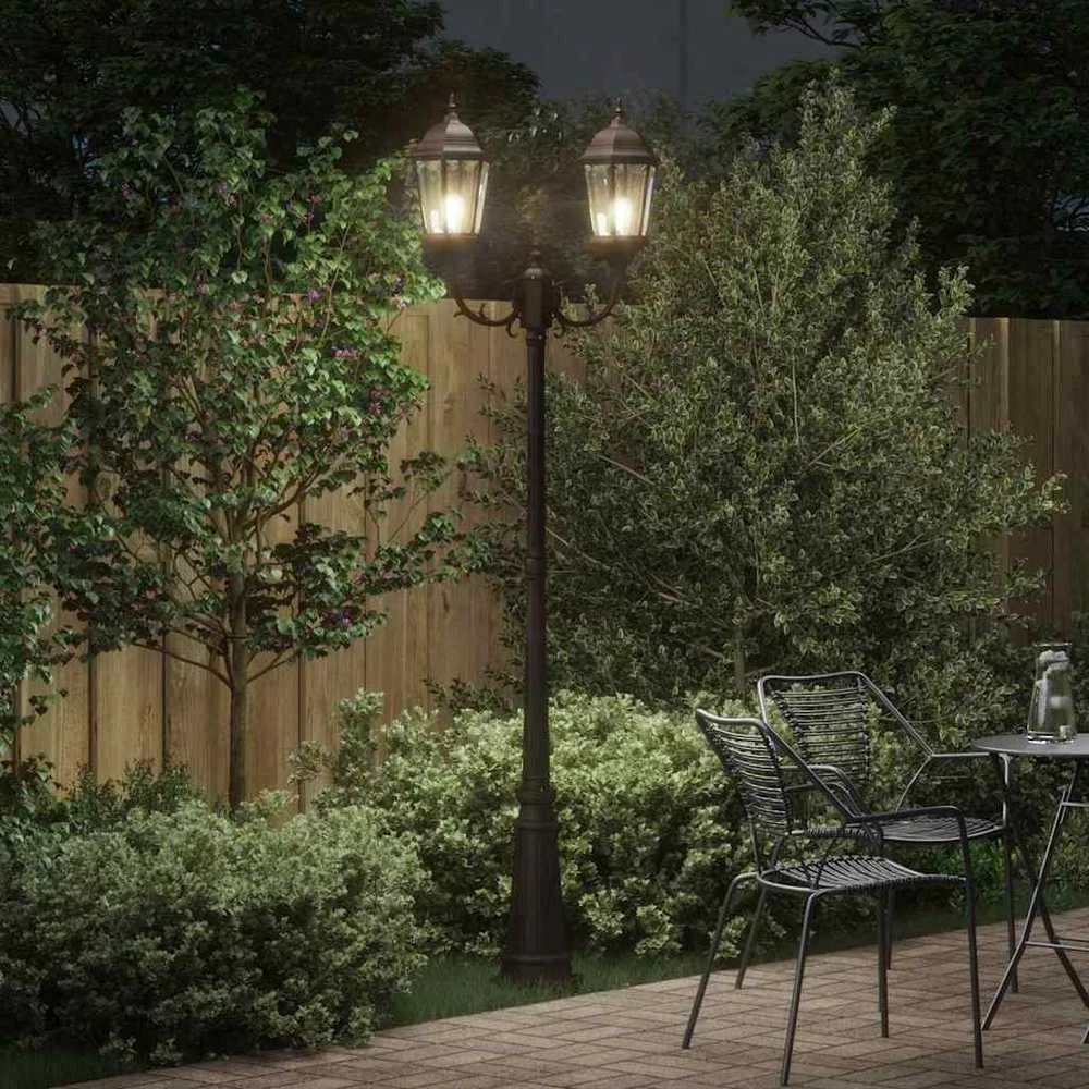 Sodo šviesa 68 x 20 x 235 cm Aliuminis ir stiklas