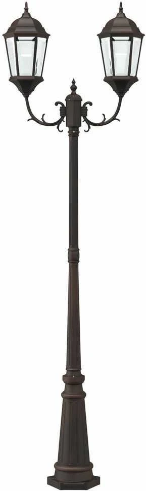 Sodo šviesa 68 x 20 x 235 cm Aliuminis ir stiklas