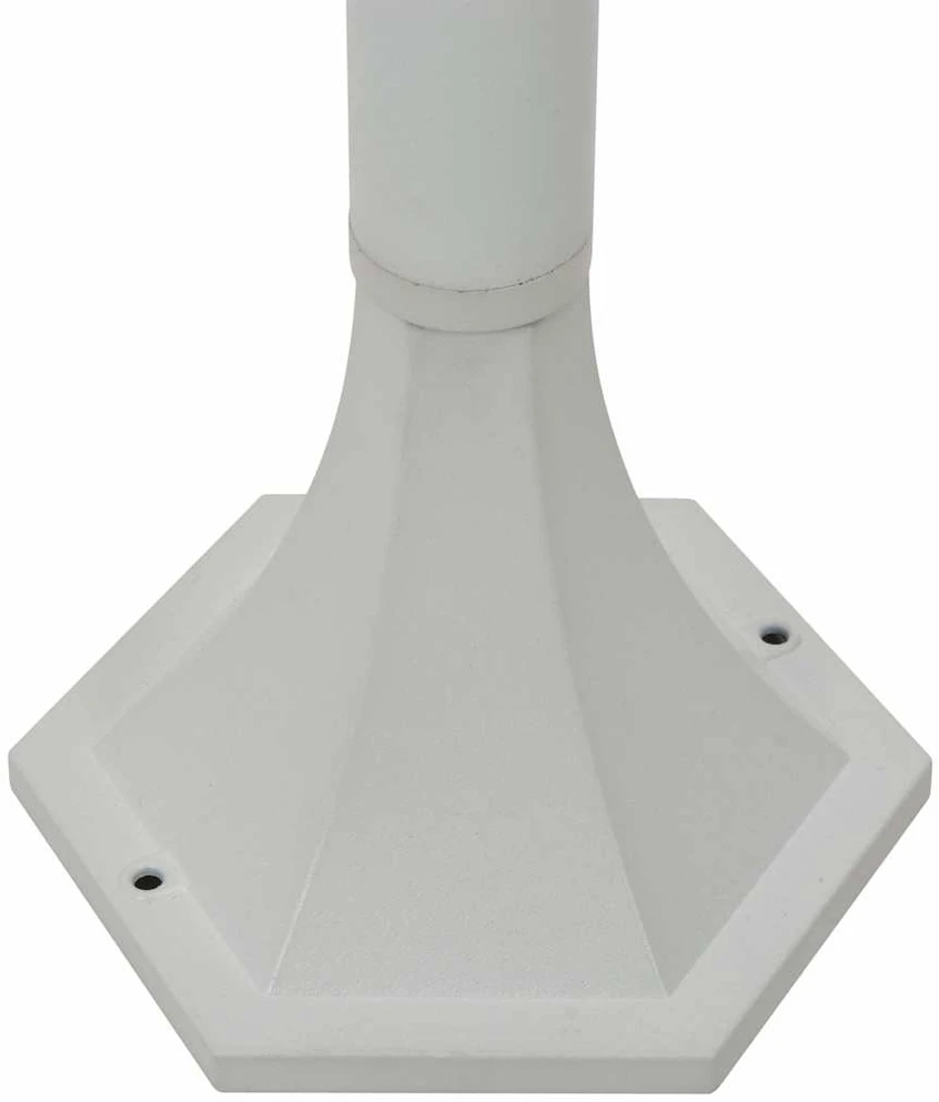 Sodo šviestuvai, 6vnt., E27, 110cm, aliuminis, balti
