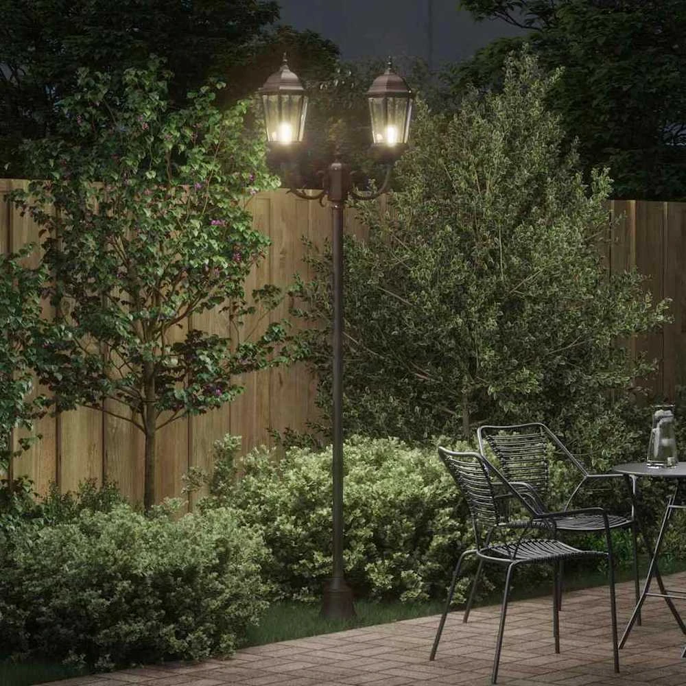 Sodo šviesa 68 x 20 x 235 cm Aliuminis ir stiklas