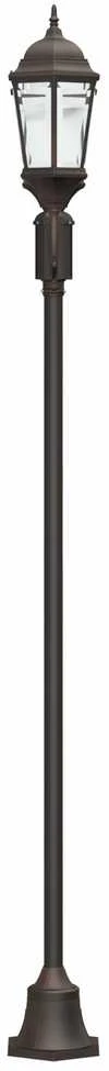 Sodo šviesa 68 x 20 x 235 cm Aliuminis ir stiklas