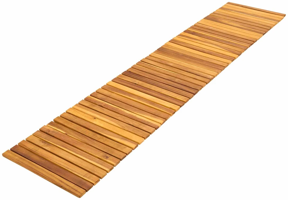 Sodo takas 3 vnt. Natūrali 200 x 40 cm Kietos akacijos mediena