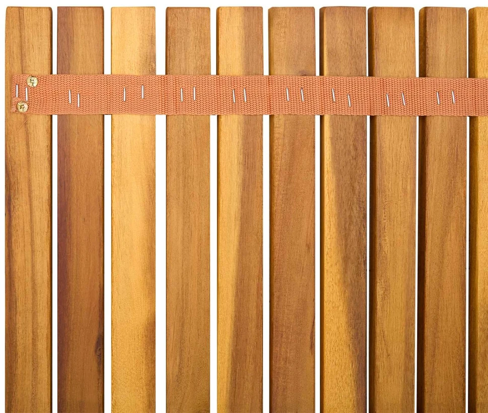 Sodo takas 3 vnt. Natūrali 200 x 40 cm Kietos akacijos mediena