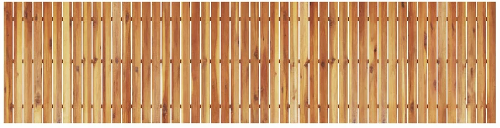 Sodo takas 3 vnt. Natūrali 200 x 50 cm Kietos akacijos mediena