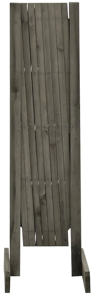 Sodo treliažas-tvora, pilkos spalvos, 150x80cm, eglės masyvas