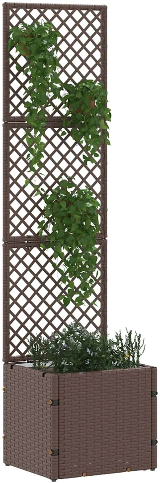 Sodo trelių vazonas Ruda 35 x 30 x 135 cm Metalas