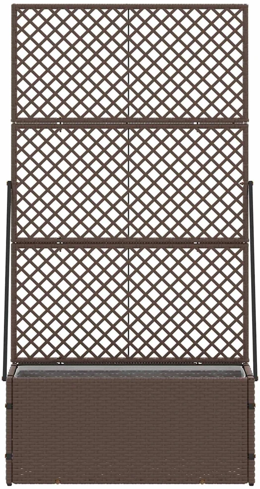 Sodo trelių vazonas Ruda 70 x 30 x 135 cm Metalas