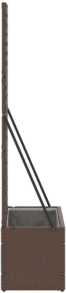 Sodo trelių vazonas Ruda 70 x 30 x 135 cm Metalas