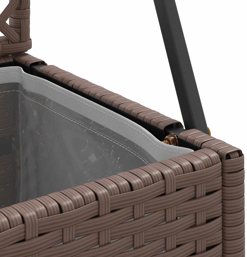 Sodo trelių vazonas Ruda 70 x 30 x 135 cm Metalas