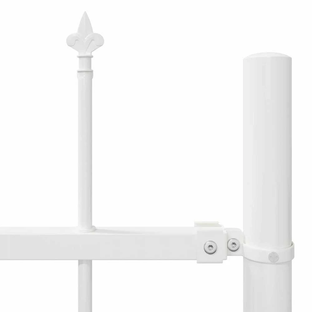 Sodo tvora WOERDEN 5 vnt. 8,5 x 0,8 m Miltelinis plienas Balta