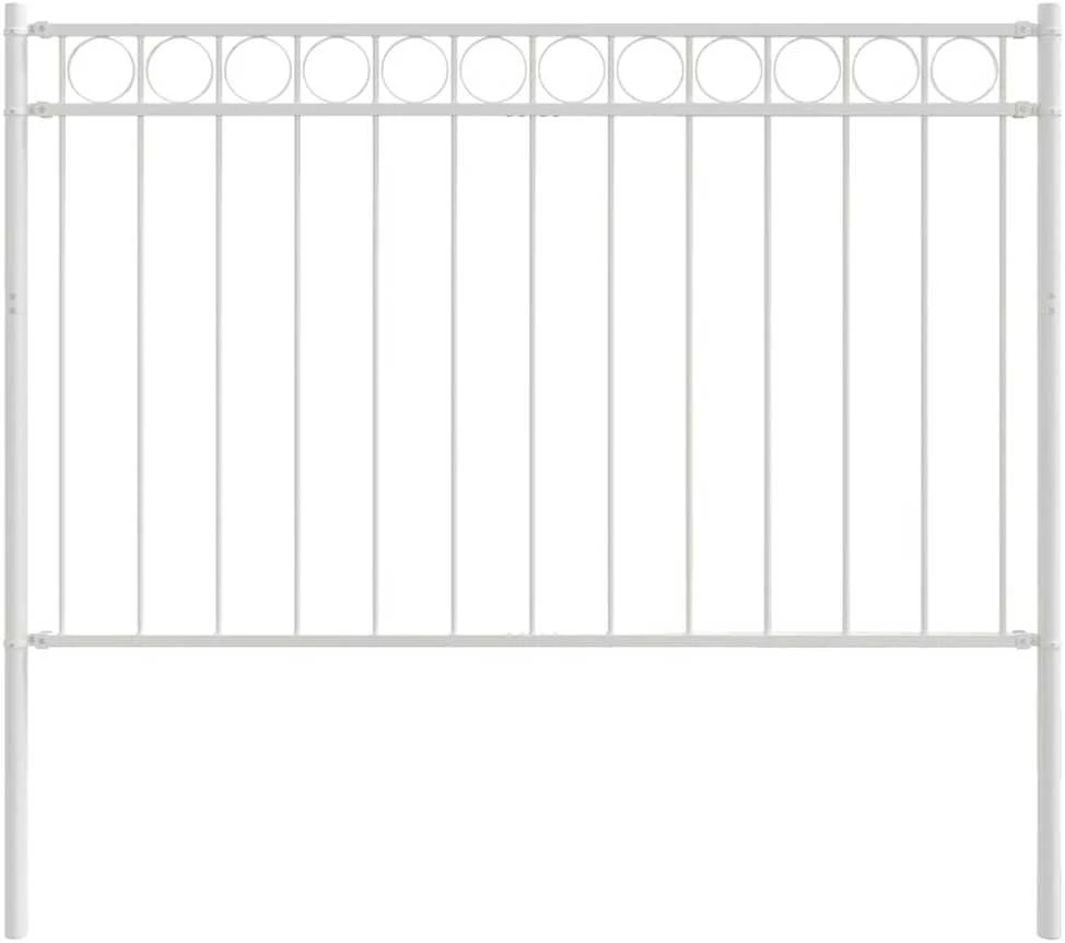 Tvorelių elementas ASSEN 170 x 150 cm Plienas Balta