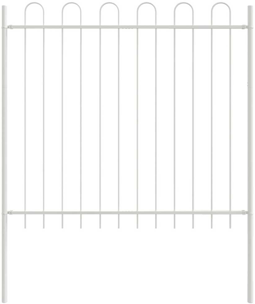 Sodo tvora WOERDEN 4 vnt. 6,8 x 1,5 m Miltelinis plienas Balta