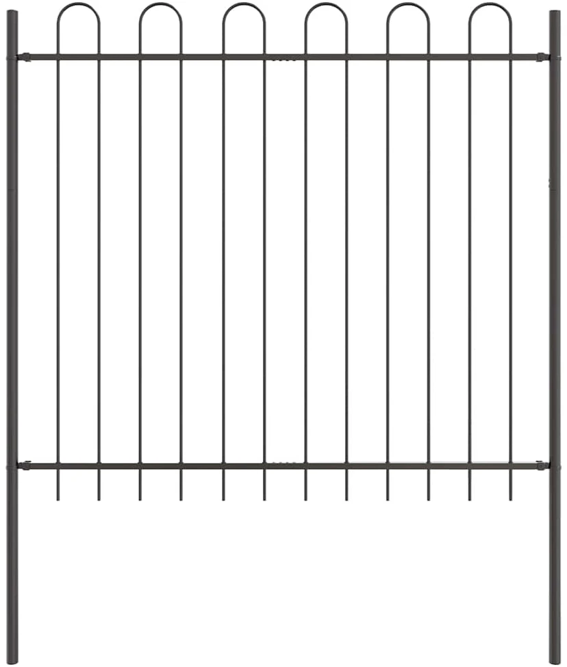 Sodo tvora BOXTEL 5 vnt. 8,5 x 1,5 m Miltelinis plienas Pilka