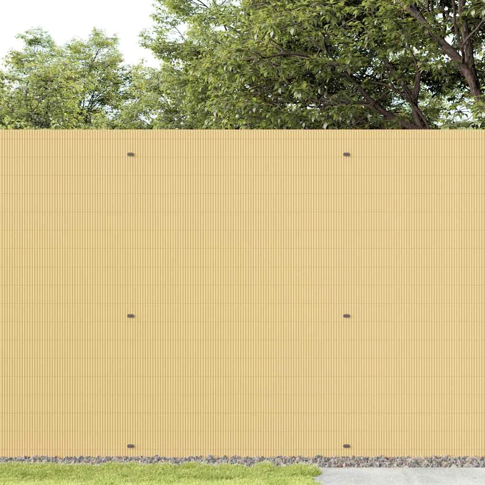 Sodo tvora, dvipusė, geltona, 1,8x3 m, PVC