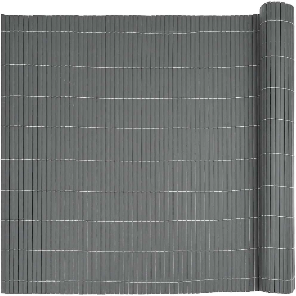 Sodo tvora, dvipusė, pilka, 1,8x3 m, PVC