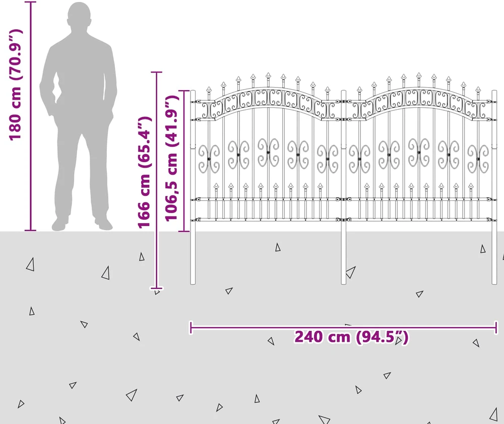 Sodo tvora KAMPEN 240 x 166 cm