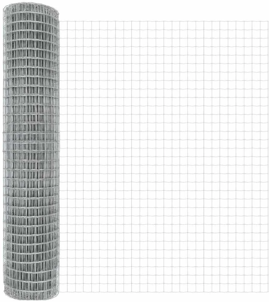 Euro tvoros su stulpu 10 x 1,5 m Galvanizuotas plienas
