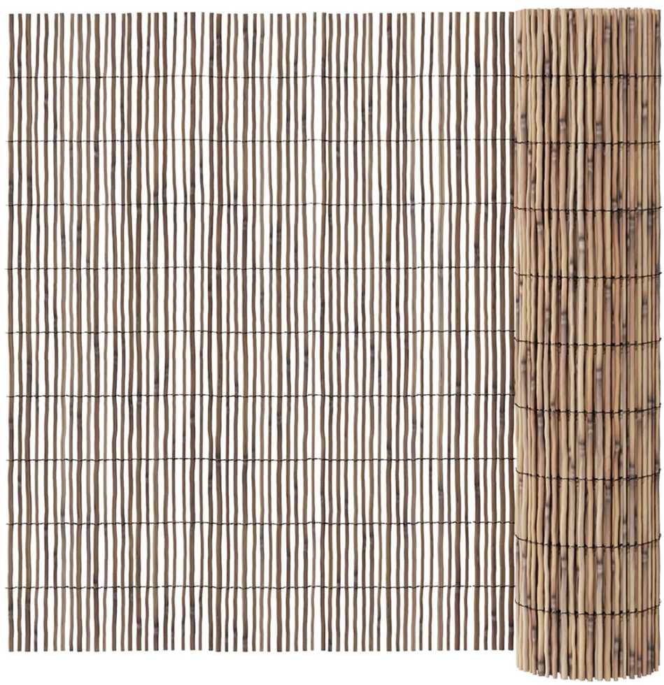 Sodo tvora 400 x 90 cm Nendrės Natūrali