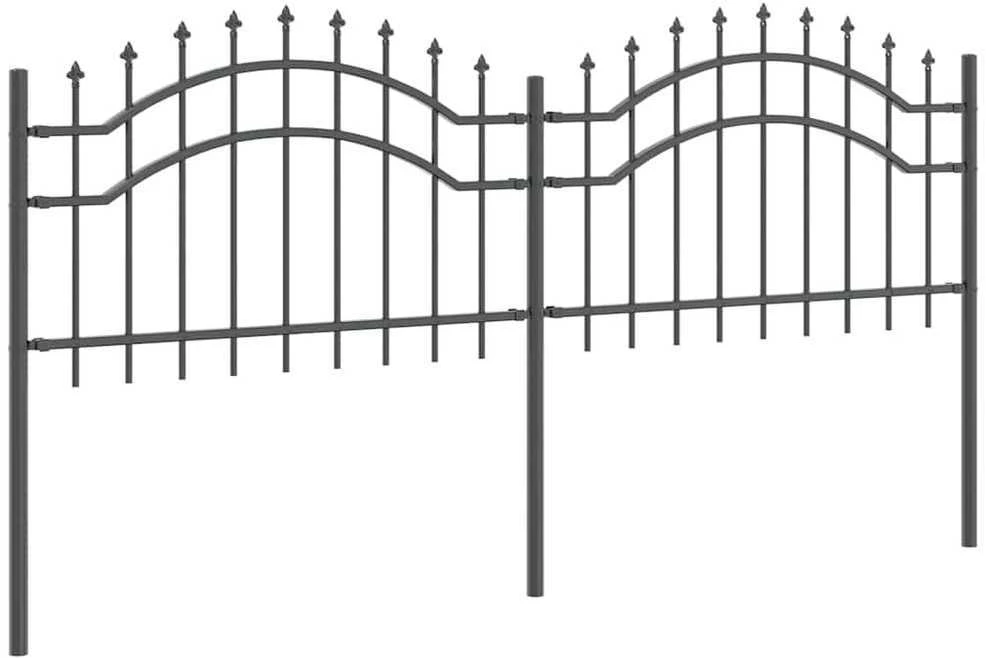Sodo tvora WOERDEN 240 x 115 cm Pilka