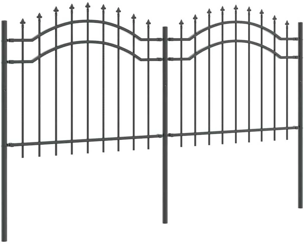 Sodo tvora WOERDEN 240 x 140 cm Pilka