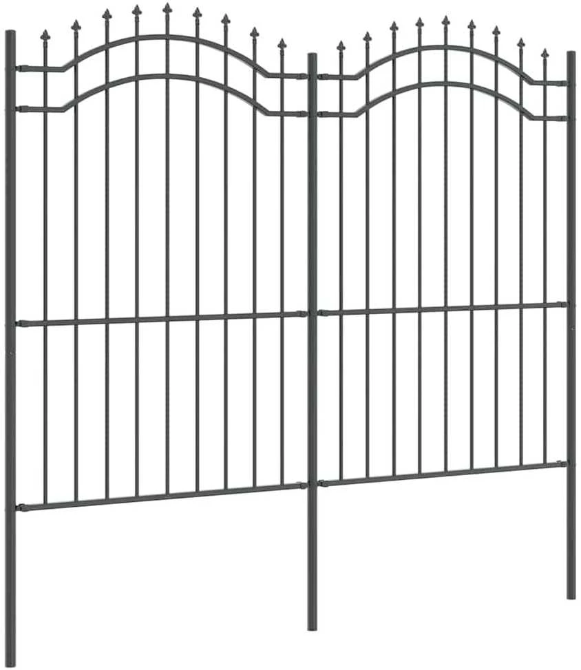 Sodo tvora WOERDEN 240 x 215 cm Pilka