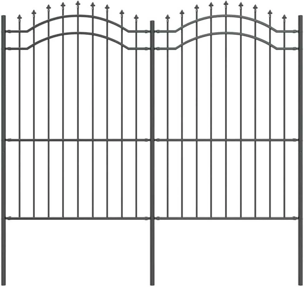 Sodo tvora WOERDEN 240 x 215 cm Pilka
