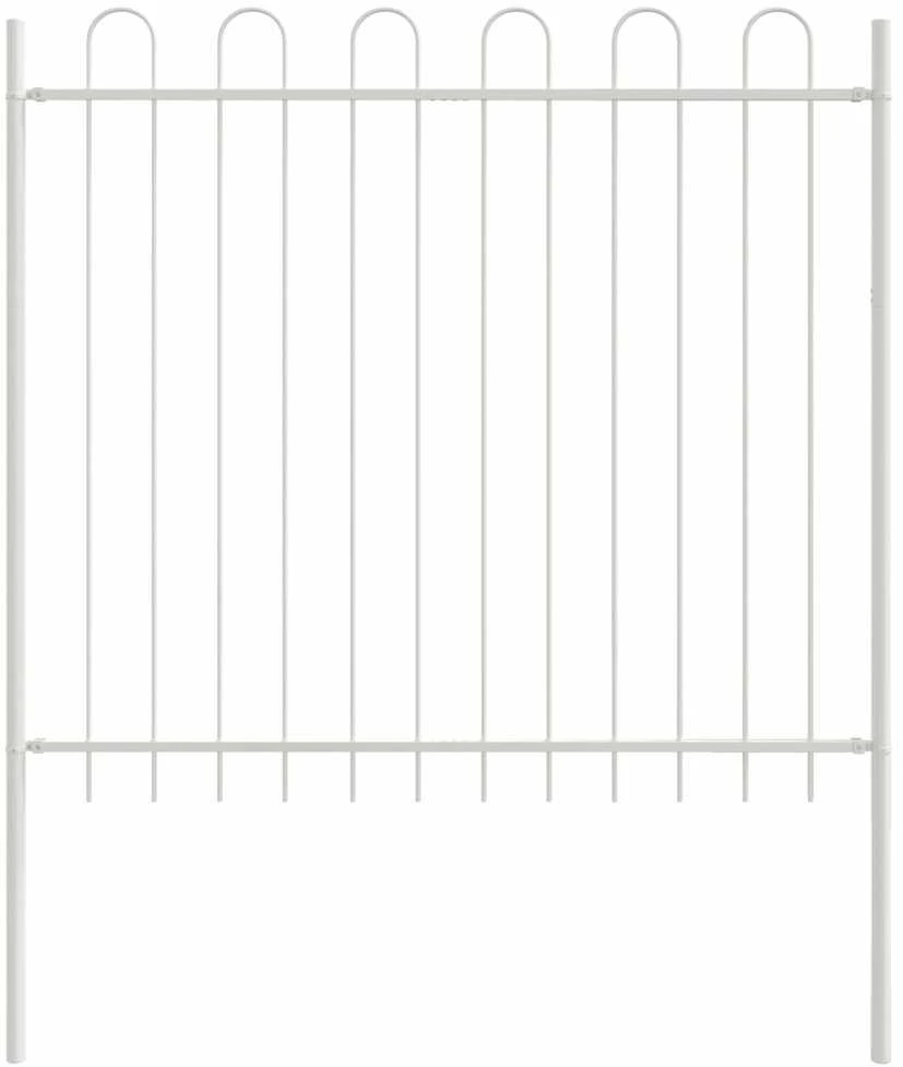 Sodo tvora WOERDEN 4 vnt. 6,8 x 0,6 m Miltelinis plienas Pilka