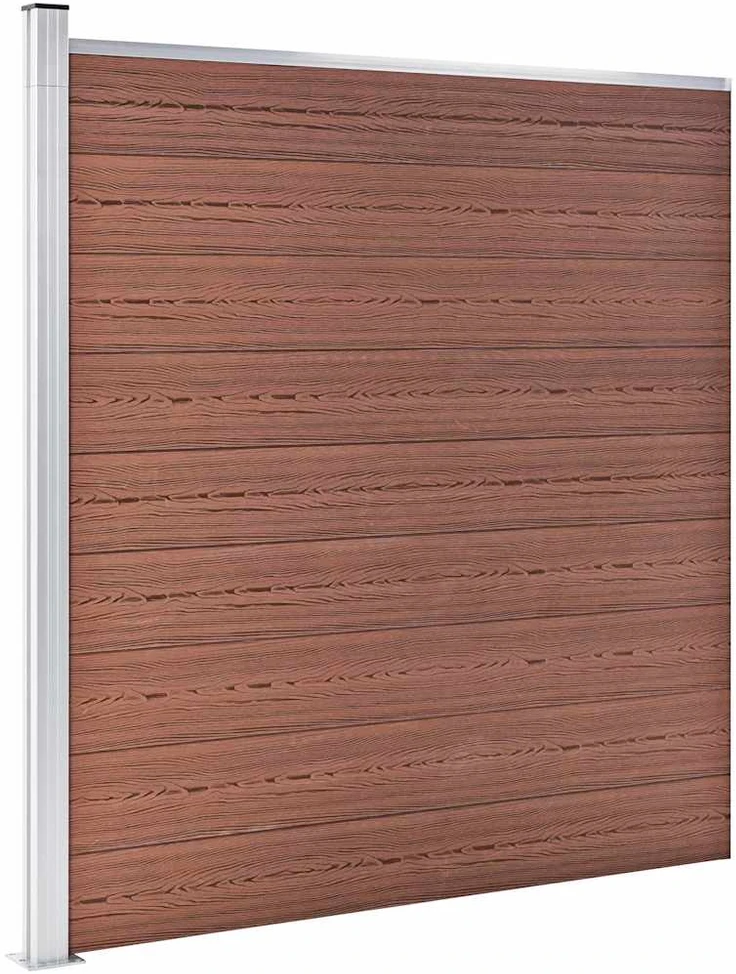 Sodo tvora, rudos spalvos, 872x186cm, WPC (49066+4x49068)