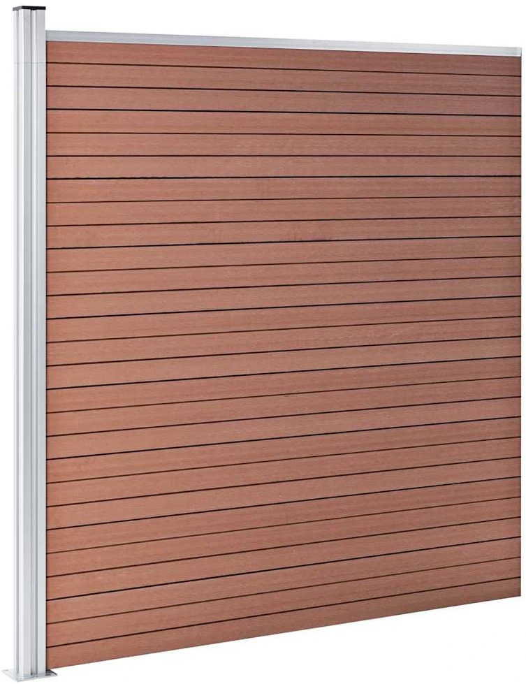 Sodo tvora, rudos spalvos, 872x186cm, WPC (49066+4x49068)