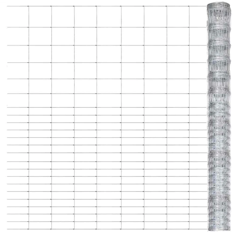 Sodo tvora, sidabrinė, 50x1,6m, galvanizuotas plienas