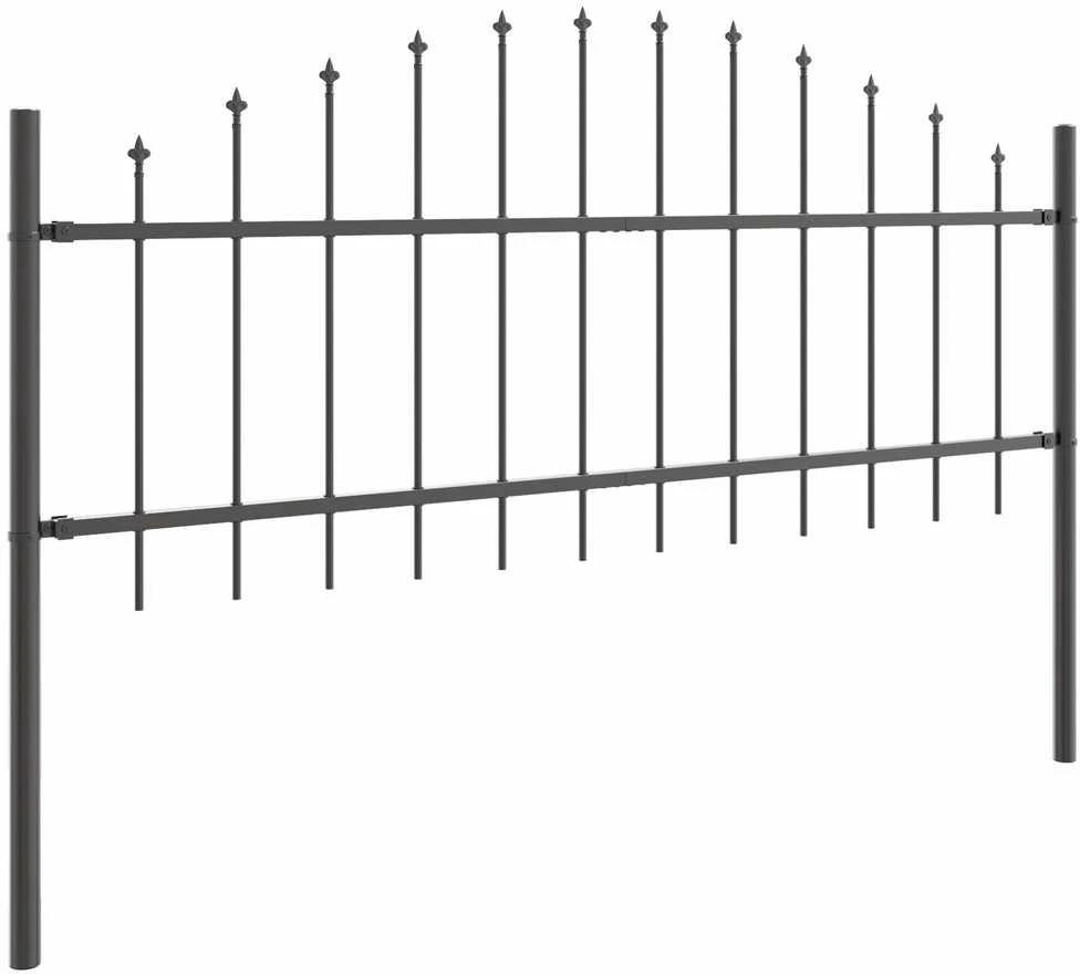 Sodo tvora WOERDEN 3 vnt. 170 x 115 cm Pilka