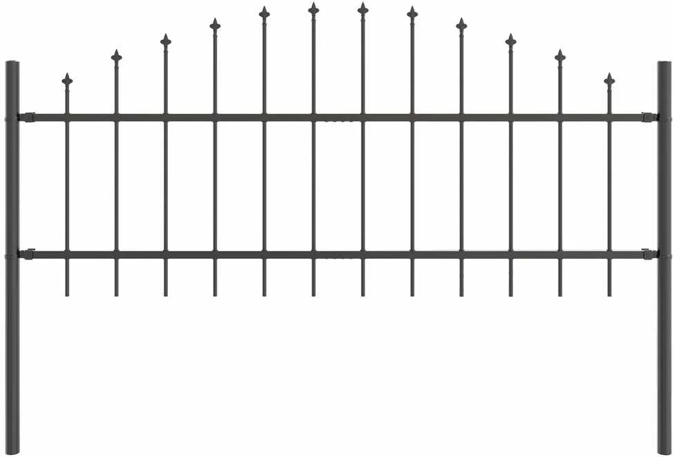 Sodo tvora WOERDEN 3 vnt. 170 x 115 cm Pilka