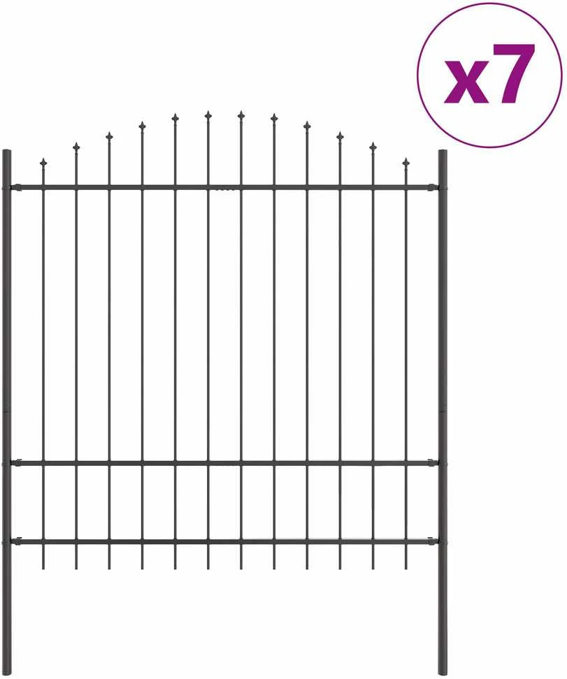 Sodo tvora WOERDEN 7 vnt. 170 x 215 cm Pilka