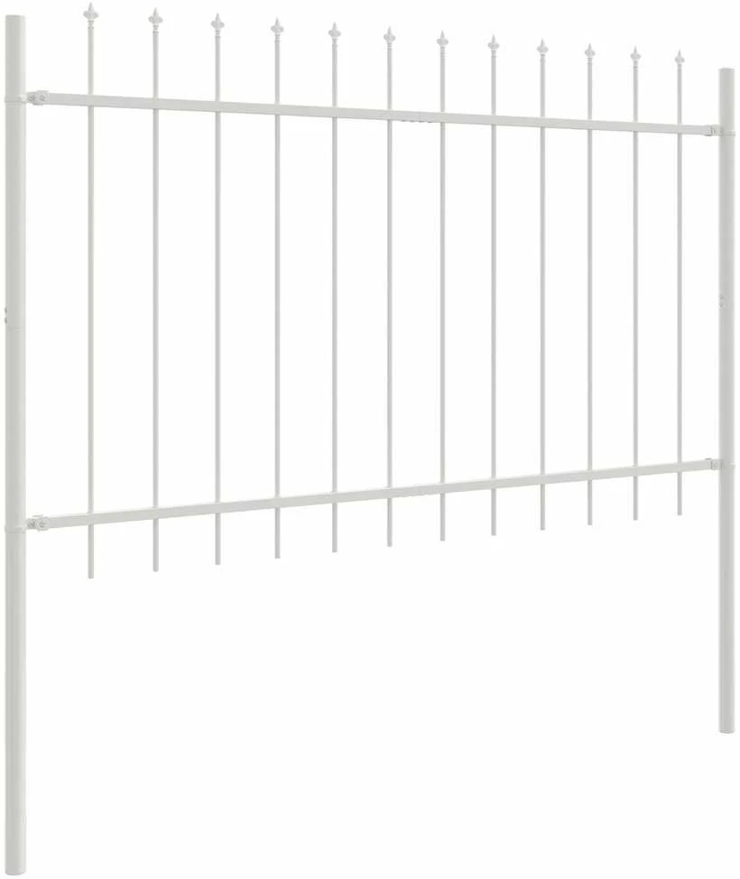 Sodo tvora WOERDEN 9 vnt. 15,3 x 1,2 m Miltelinis plienas Balta