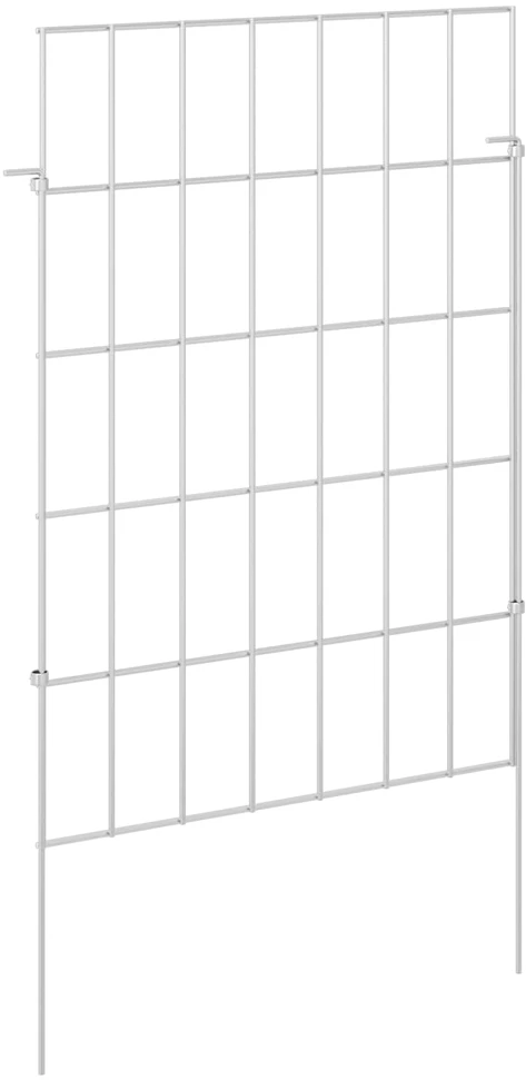 Sodo tvora su kuoliukais 24 vnt. 35 x 50 cm Sidabrinė