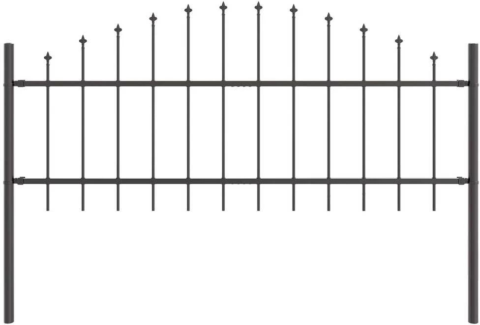 Sodo tvora WOERDEN 6 vnt. 170 x 115 cm Pilka