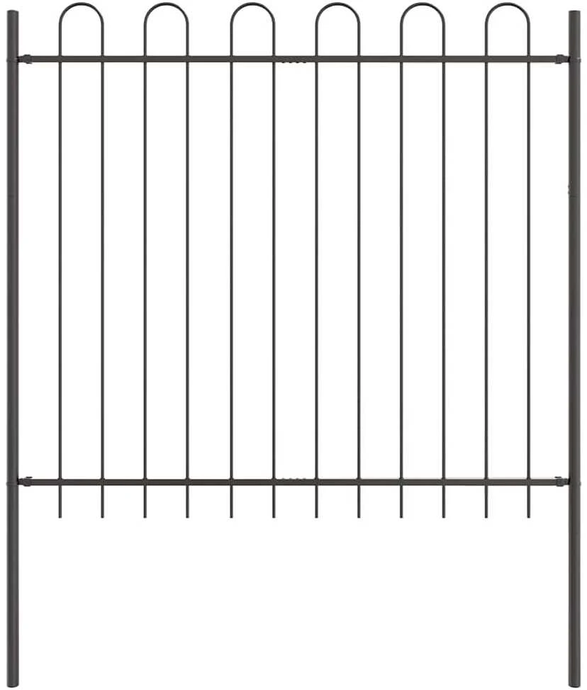 Sodo tvora BOXTEL 4 vnt. 6,8 x 1,5 m Miltelinis plienas Pilka